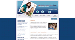 Desktop Screenshot of angelairlinesforcancerpatients.org